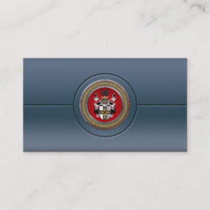 [100] Teutonic Order Coat of Arms Business Card