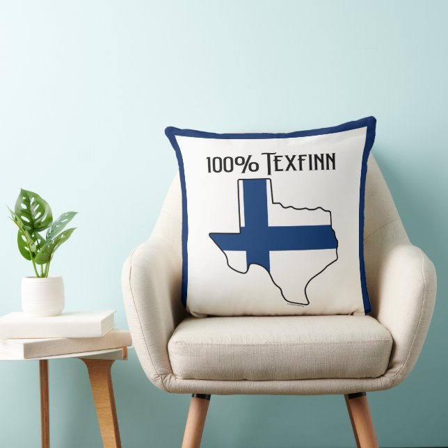 100% Texfinn Throw Pillow (Chair)