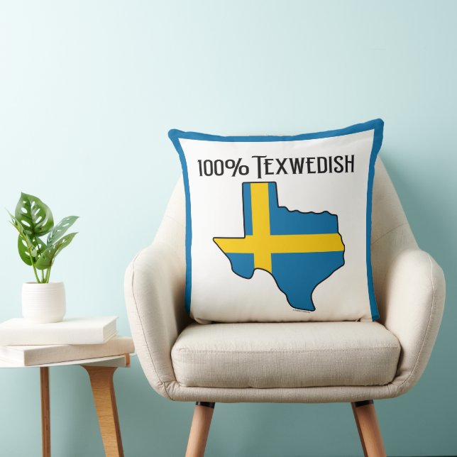 100% Texwedish Throw Pillow (Chair)