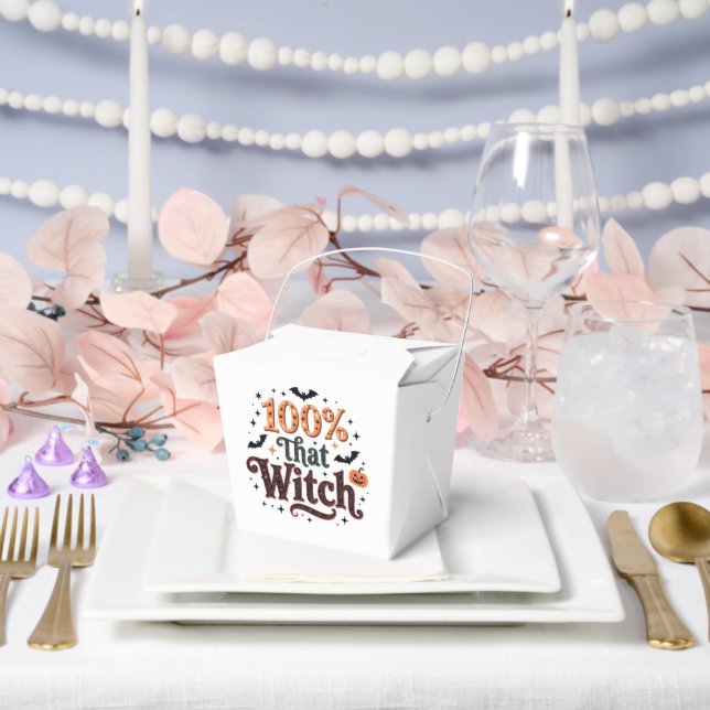 100% That Witch Favour Box (Wedding)