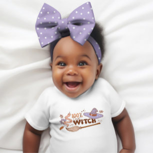100% That Witch, First Baby Halloween Shirt, Bodysuit