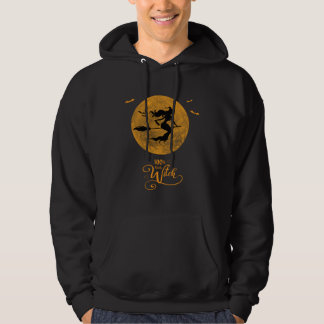 100 that Witch Halloween Party Wine Drinking Women Hoodie
