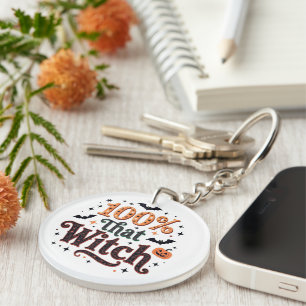 100% That Witch Key Ring