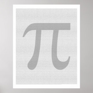 100 Thousand Pieces of Pi Poster
