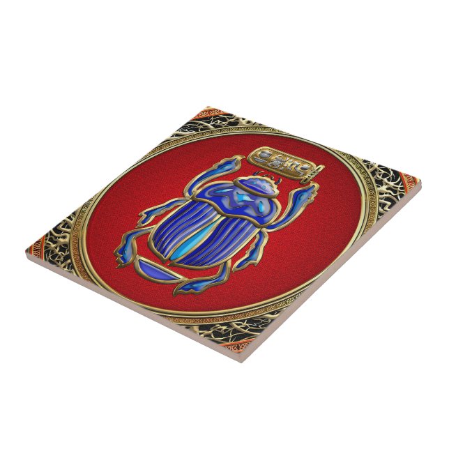 [100] Treasure Trove: Ancient Egyptian Scarab Tile (Side)