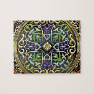 [100] Treasure Trove: Celtic Cross Jigsaw Puzzle