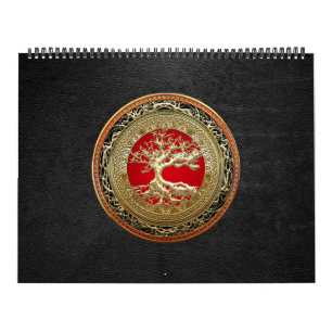 [100] Treasure Trove: Celtic Tree of Life [Gold] Calendar