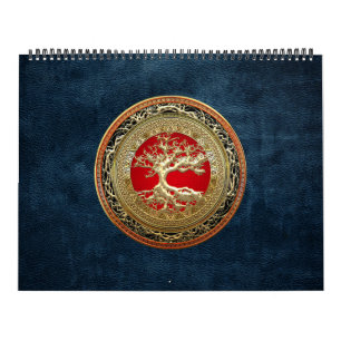 [100] Treasure Trove: Celtic Tree of Life [Gold] Calendar