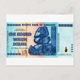 100 Trillion Reasons Postcard