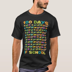 100 Turtles 100 Days Of School Turtle Lovers T-Shirt