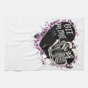 100% twill cotton kitchen towels with a sweet coup