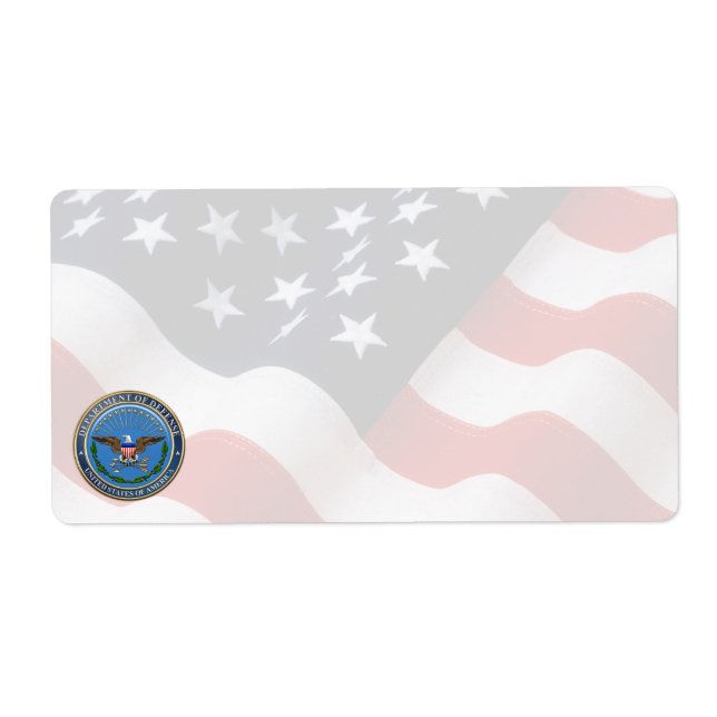 [100] U.S. Department of Defence (DOD) Emblem [3D] (Front)