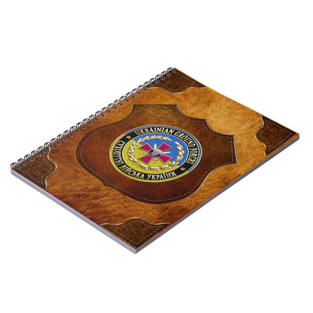 [100] Ukrainian Ground Forces [Special Edition] Notebook (Left Side)