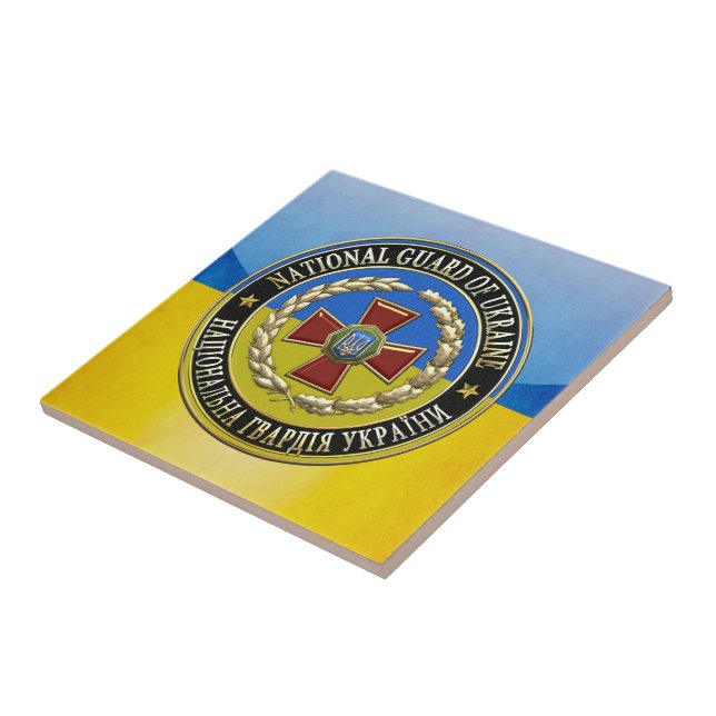 [100] Ukrainian National Guard [Special Edition] Ceramic Tile (Side)