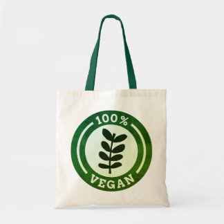 100% Vegan Ethical Kind Living Sustainable Tote Bag