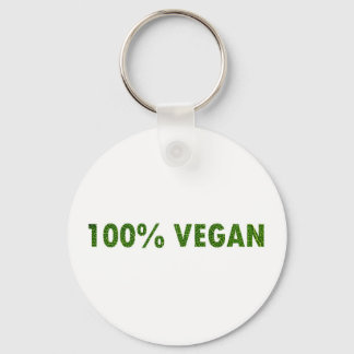 100% Vegan Key Ring