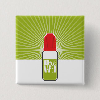 100% VG 15 CM SQUARE BADGE
