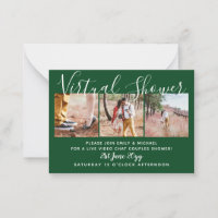 100 Virtual Shower PHOTO Wedding Live Chat Budget