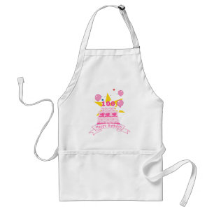 100 Year Old Birthday Cake Standard Apron