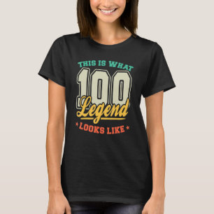 100 Year Old Legend This Is What 100 Looks Like Bi T-Shirt