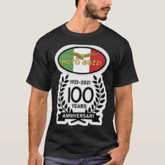 100 Years Anniversary Moto Guzzi Logo  Merch and A T-Shirt