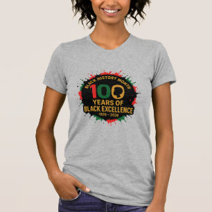 100 Years of Black Excellence – Black Pride T-Shirt