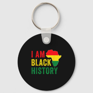 100 years of black excellence centennial black key ring