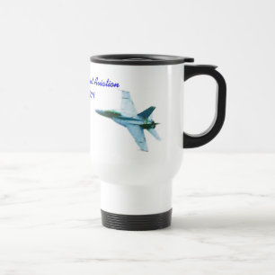 100 years of Naval Aviation Bearcat-Hornet Travel Mug