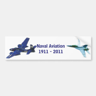 100 years of Naval Aviation Bumper Sticker