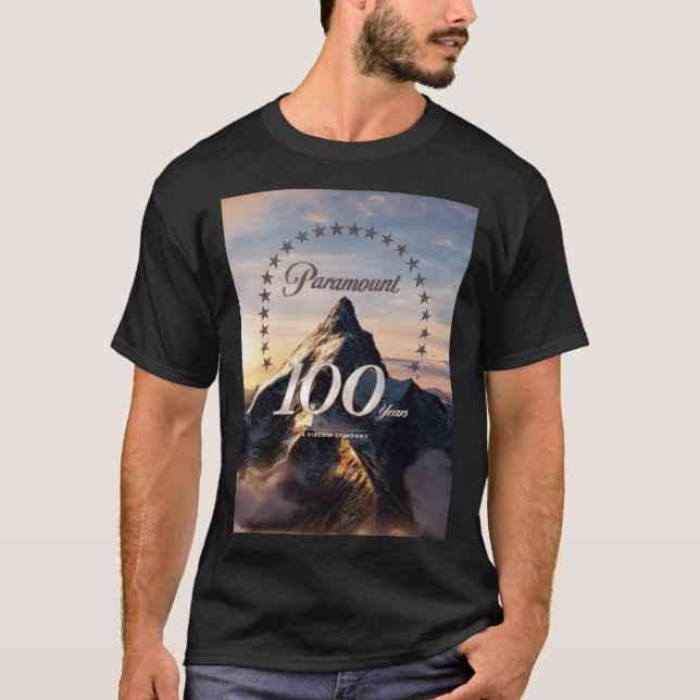 100 Years Of Paramount logo Classic T-Shirt (Front)