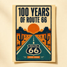 100 Years Of Route 66 Centennial Vintage Americana
