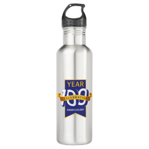 100th_anniversary_logo 710 ml water bottle