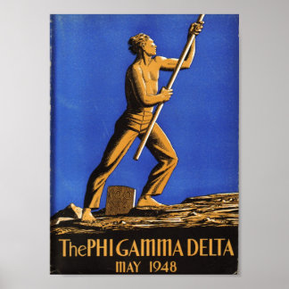 100th Anniversary Magazine Cover Poster