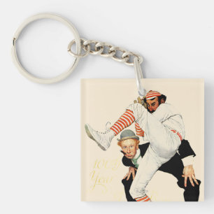 100th Anniversary of Baseball Key Ring