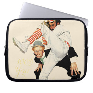 100th Anniversary of Baseball Laptop Sleeve