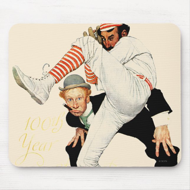 100th Anniversary of Baseball Mouse Pad (Front)