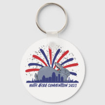 100th ARBA Convention BARNSC keychain