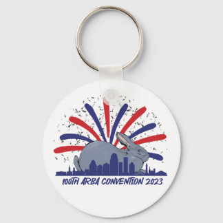 100th ARBA Convention BARNSC keychain