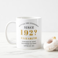 100th Birthday Born 1920's Chic Template Name Year