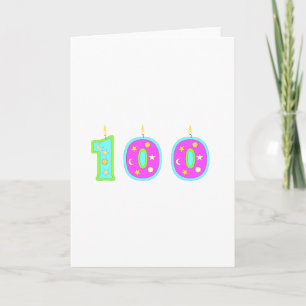 100th Birthday Card