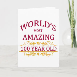100th. Birthday Card