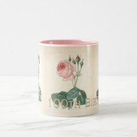 100th Birthday Celebration Vintage Rose Mug