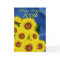 100th Birthday Floral Greeting Card Sunflowers