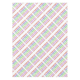 100th Birthday Milestones Tablecloth