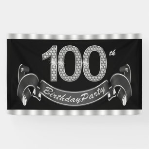 100th Birthday Party Banner