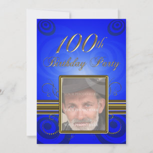 100th Birthday party Invitation