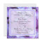 100th Birthday Party Invitation Purple Hydrangeas
