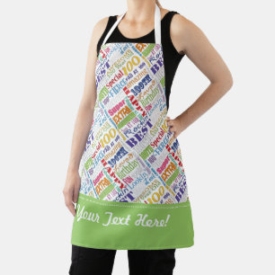 100th Birthday Party Personalised Gifts Apron