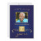 100th Birthday Party Photo Invitations - Blue