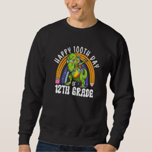 100th Day Completed 1ST GRADE Gamer Happy 100 Days Sweatshirt